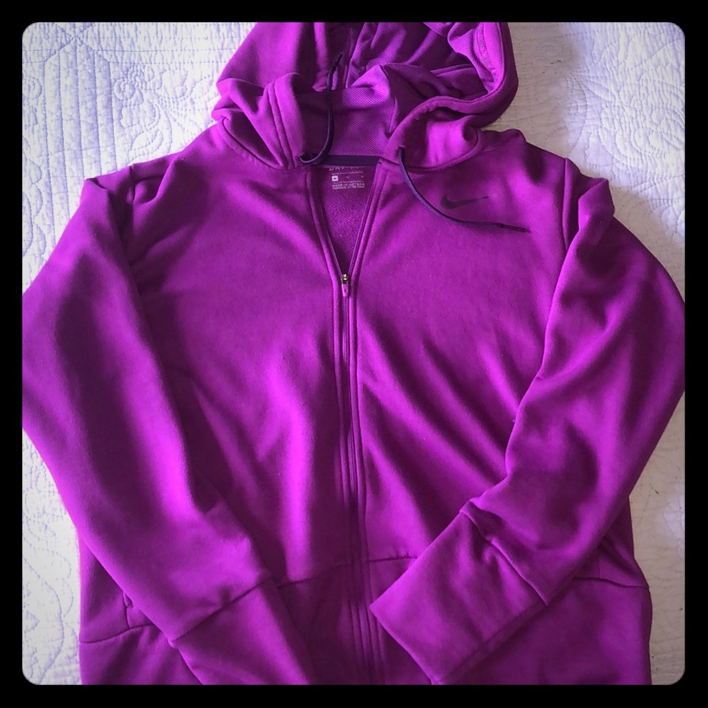Nike Dry-Fit purple jacket